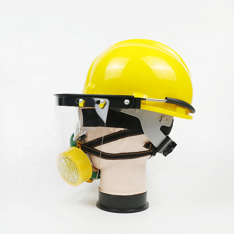 ST03-YY117 SAFETY CONSTRUCTION HELEMT WITH FACE SHILED