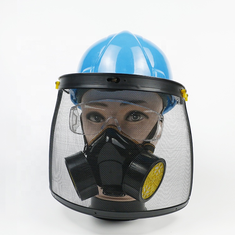 ST03-YY115 SAFETY CONSTRUCTION HELEMT WITH FACE SHILED