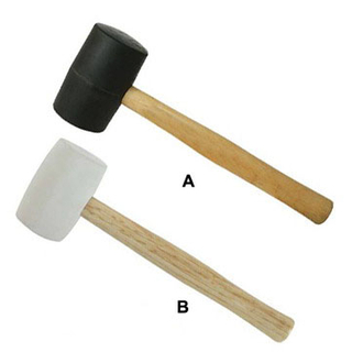 HT1001-13O12 RUBBER MALLET