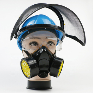 ST03-YY115 SAFETY CONSTRUCTION HELEMT WITH FACE SHILED