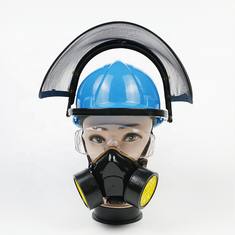 ST03-YY115 SAFETY CONSTRUCTION HELEMT WITH FACE SHILED